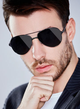 威古氏偏光太阳镜男士开车专用墨镜经典飞行员眼镜驾驶防晒蛤蟆镜