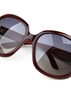 砾石太阳镜女大框复古女士墨镜蛤蟆眼镜司机驾驶旅游佩戴可定近视