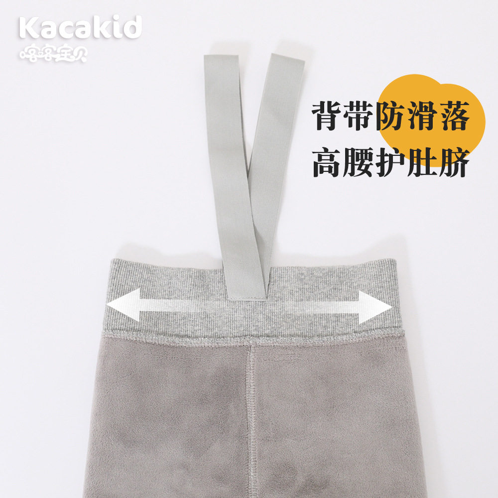 举重裤婴儿冬宝宝背带裤加绒加厚儿童连裤袜打底裤高腰护肚大pp裤,淘宝优惠券,粉丝福利购,淘宝优惠卷