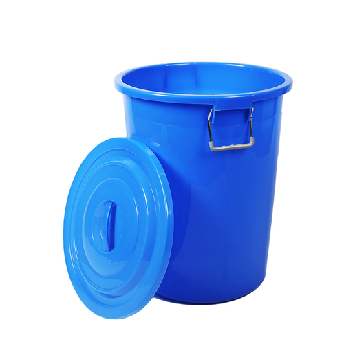 。垃圾桶加厚大号带盖商用家用厨房户外环卫塑料桶大容量工业圆形