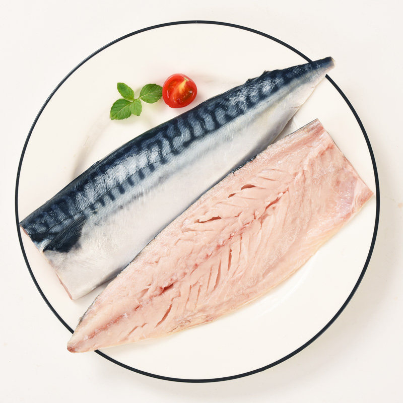 挪威进口青花鱼片鲭鱼新鲜冷冻大号鲐鲅鱼日式盐渍青占鱼烧烤商用,淘宝优惠券,粉丝福利购,淘宝优惠卷