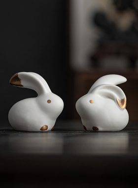 瓷山造物陶瓷装饰摆件中式客厅