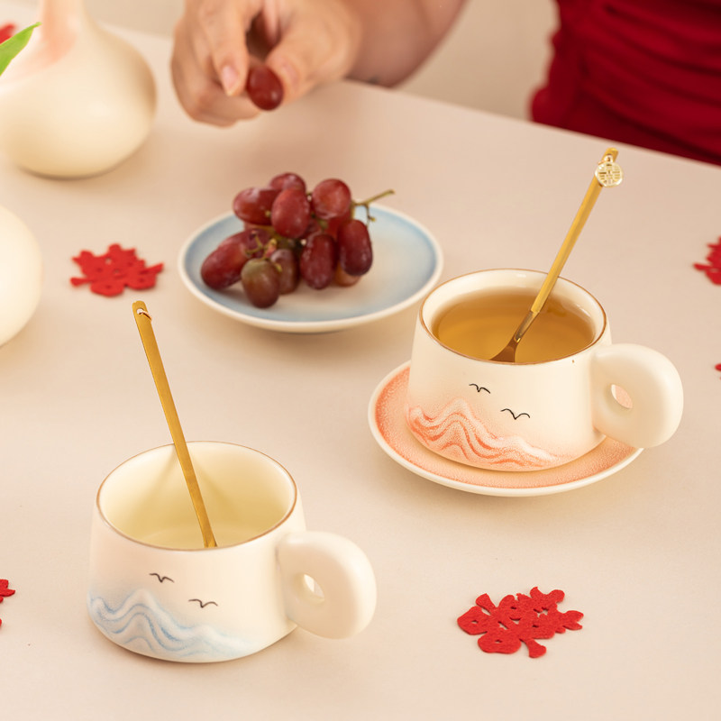 唐呈新婚礼物送新人水杯一对闺蜜订婚结婚花瓶摆件高档实用伴手礼,淘宝优惠券,粉丝福利购,淘宝优惠卷