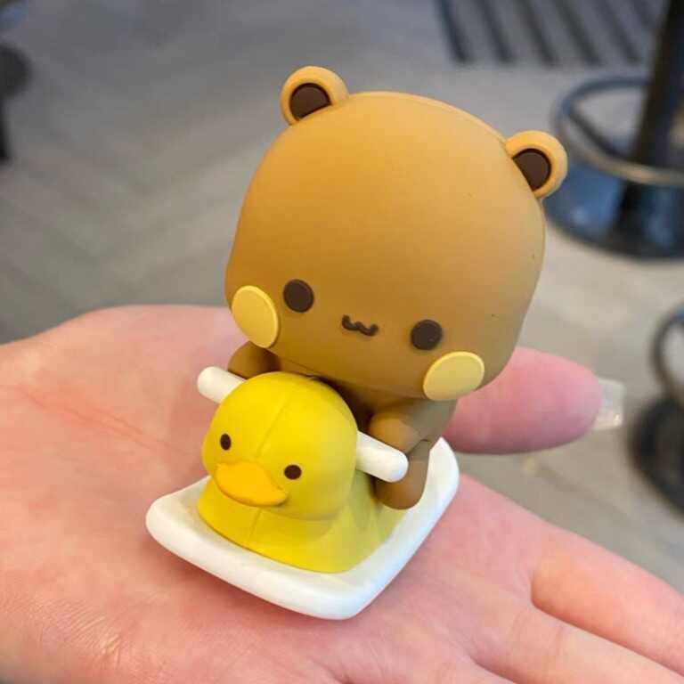 熊猫一二布布车载装饰潮玩偶可爱男女友生日礼物桌面摆件4