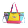 Tote bag large capacity women's 2026 new lightweight handbag male student outdoor sports and leisure contrast crossbody bag
