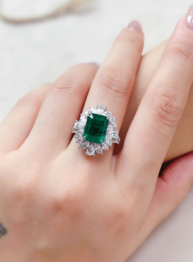 长方形开口戒指气质网红指环手饰