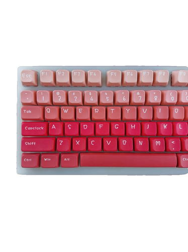 火主题渐变键帽MDA高度PBT五面热升华宁芝68 醉鹿a75 98 S99 104 - 图3