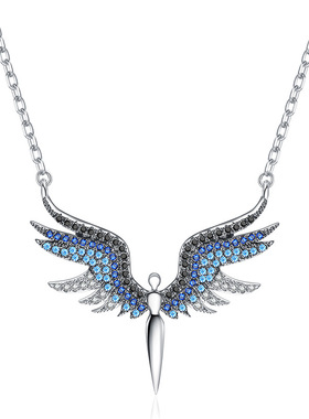 天使之翼创意翅膀锁骨链时尚女士
