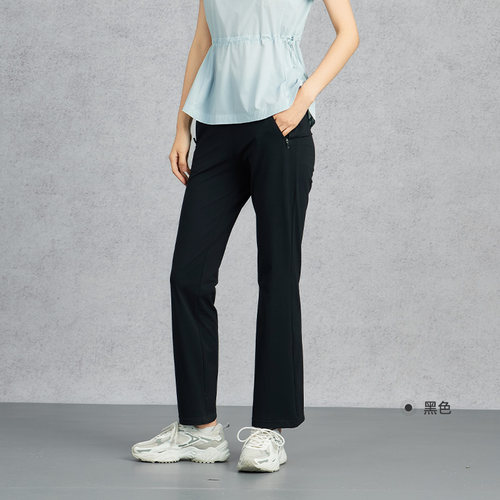 RAPIDO睿必度2025年春夏女士UPF50+防晒凉感修身微喇长裤雳霹道 - 图2