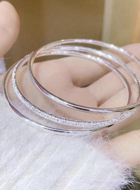 三生三世手环女时尚百搭简约光面