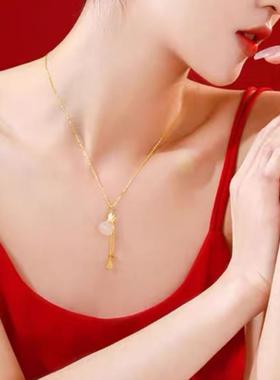 福袋项链女新中式小众设计钱袋