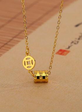 铜钱小蛮腰手链项链女时尚气质