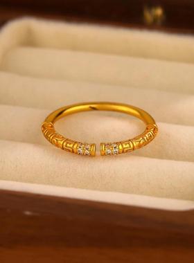 紧箍咒戒指时尚气质轻奢百搭2024