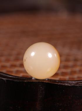 15mm新疆和田玉籽料珠子手串