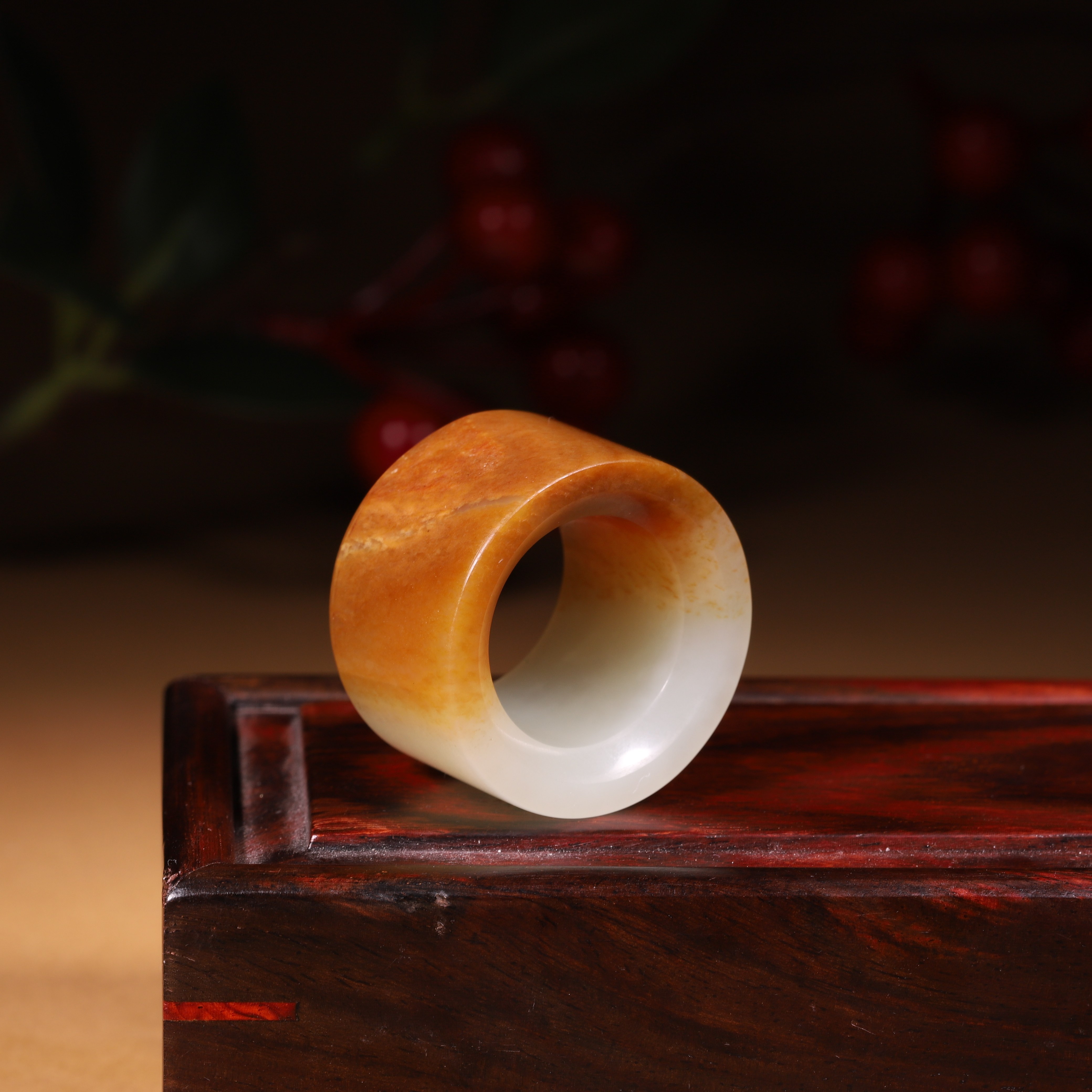 Hanyushe natural Xinjiang Hotan jade huangqin seed material
