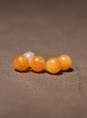 圆珠散珠手链新疆和田玉籽料