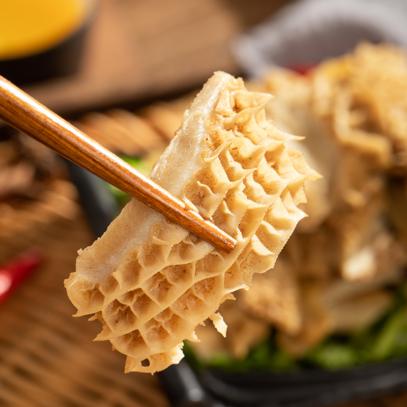 汕头八合里海记牛肚切片潮汕特产新鲜火锅底料食材烧烤500g