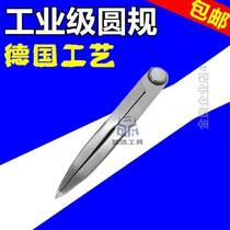 Fitter with drawing gauge spring compasses wood industrial plan for tungsten abrasion-resistant and durable leather sculptures