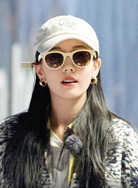 罗约热巴同款偏光墨镜女