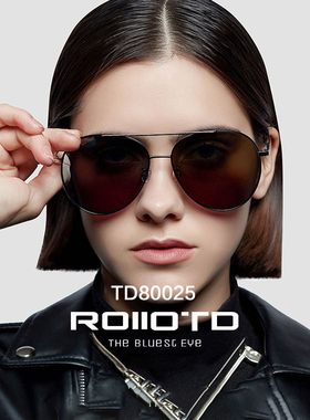 ROllOTD复古飞行员眼镜防紫外线