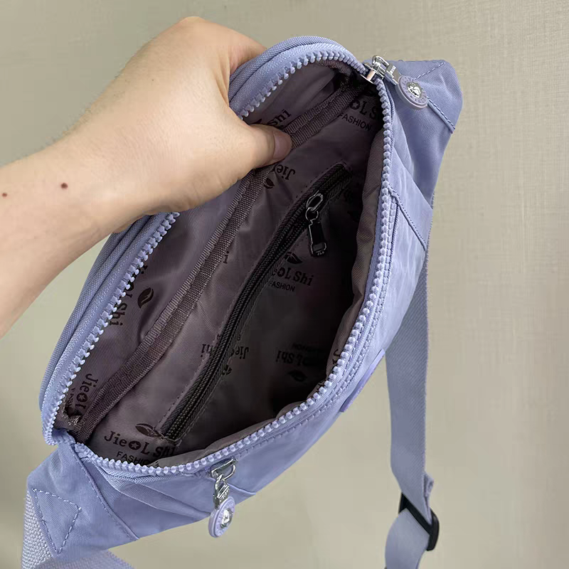 2025简约新款腰包经典百搭胸包两用轻便户外防泼水腰包女斜背包男,淘宝优惠券,粉丝福利购,淘宝优惠卷