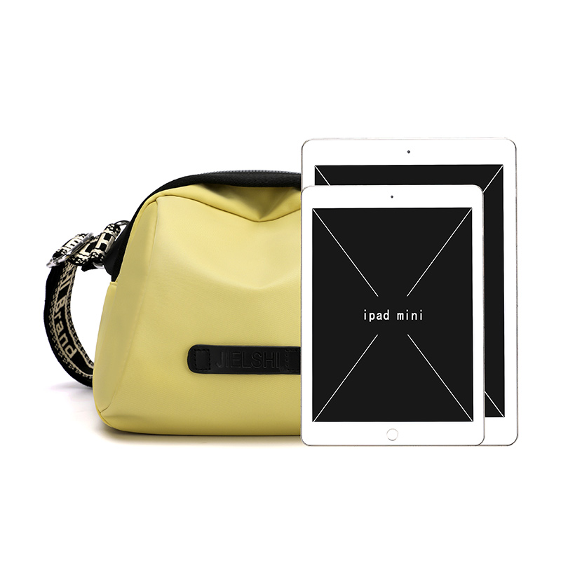 新潮贝壳包女斜挎牛津布防水胸包 jielshi女士包袋