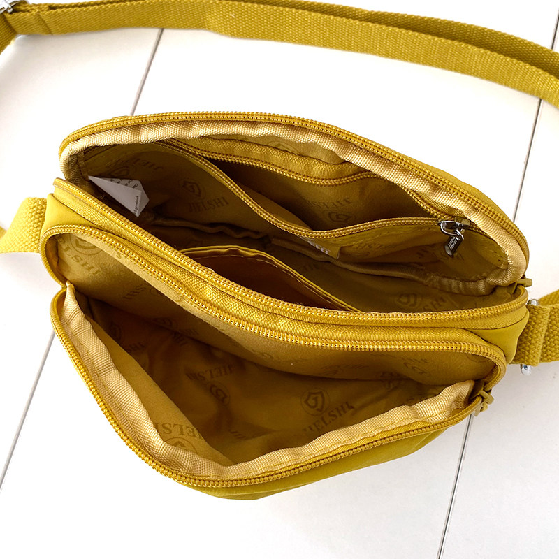 Nylon cloth new small bag 2026 trendy shoulder bag lightweight casual women's crossbody sports cycling mobile phone bag