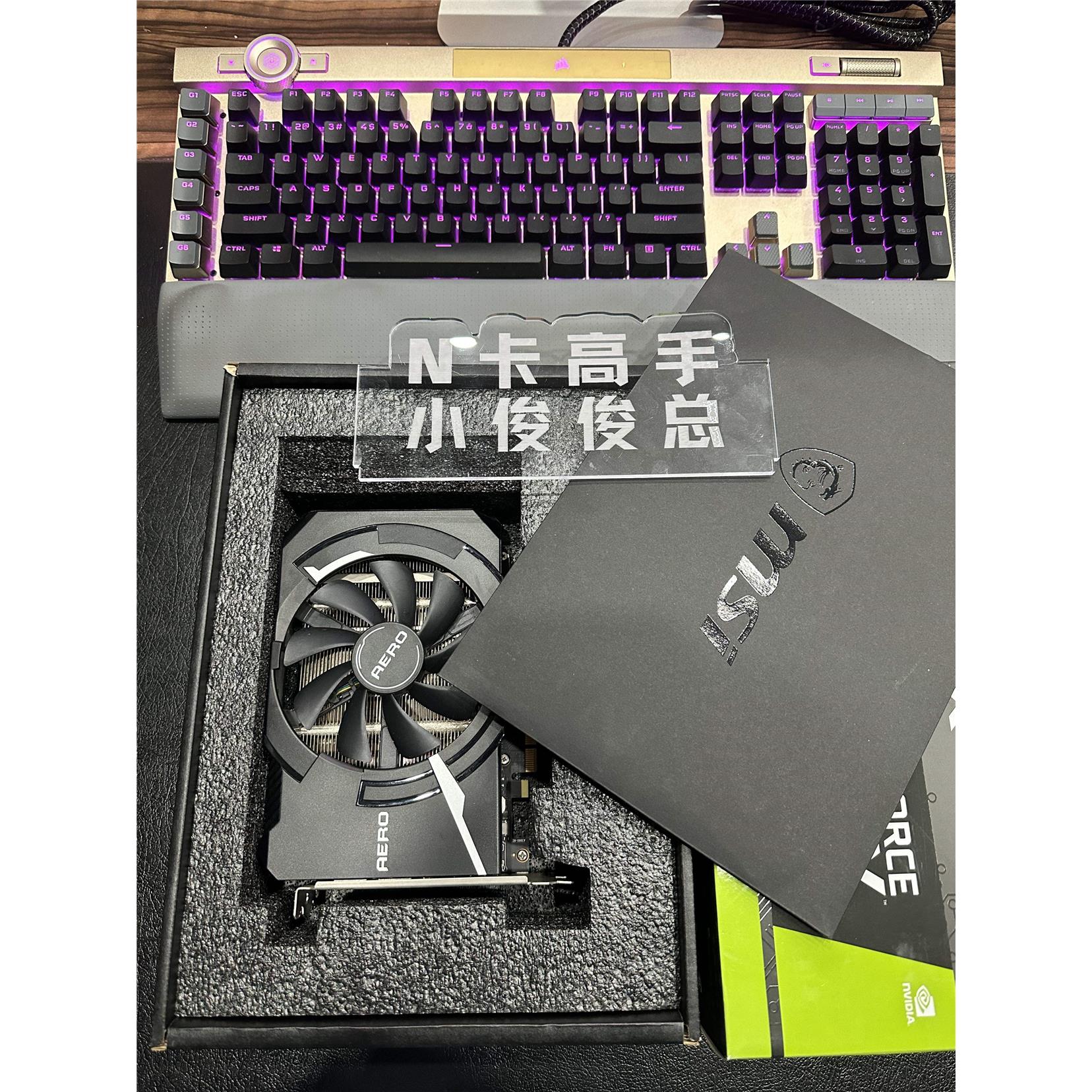 3060tiAERO RTX3060TI 8G独立单风扇显卡 ITX小机箱专用显卡 - 图0