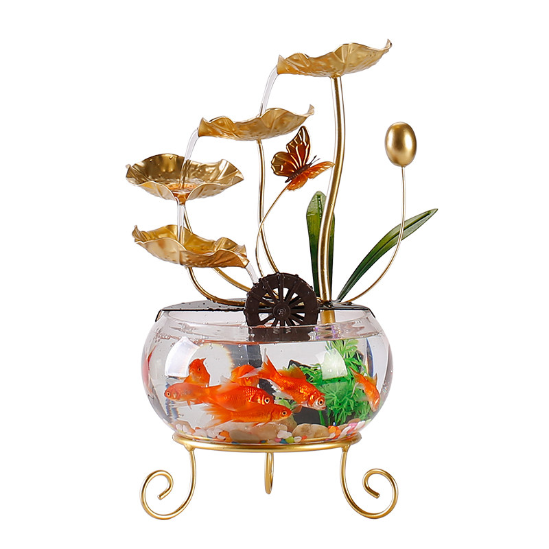 风水轮招财流水装饰现代创意轻奢铁艺客厅办公室家居开业礼品配件,淘宝优惠券,粉丝福利购,淘宝优惠卷