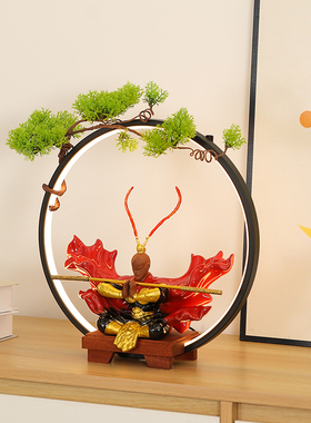 创意黑神话悟空家用摆件过年国潮齐天大圣玄关家居用品搬家礼物