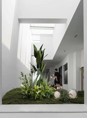 整体发货仿真植物造景商场装饰