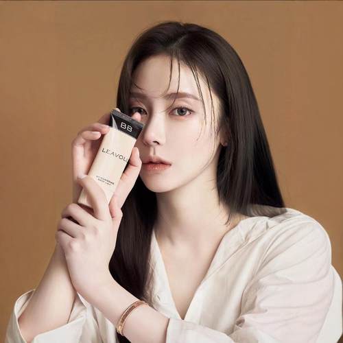正品LEAVOLU时仁水光BB霜遮瑕保湿持久控油不脱妆粉底液欧尼同款 - 图0