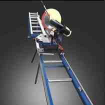 New aluminum alloy delivery frame 45 aluminum cutting machine Dingw position delivery frame aluminum roller frame aluminum boundary machine material shelf