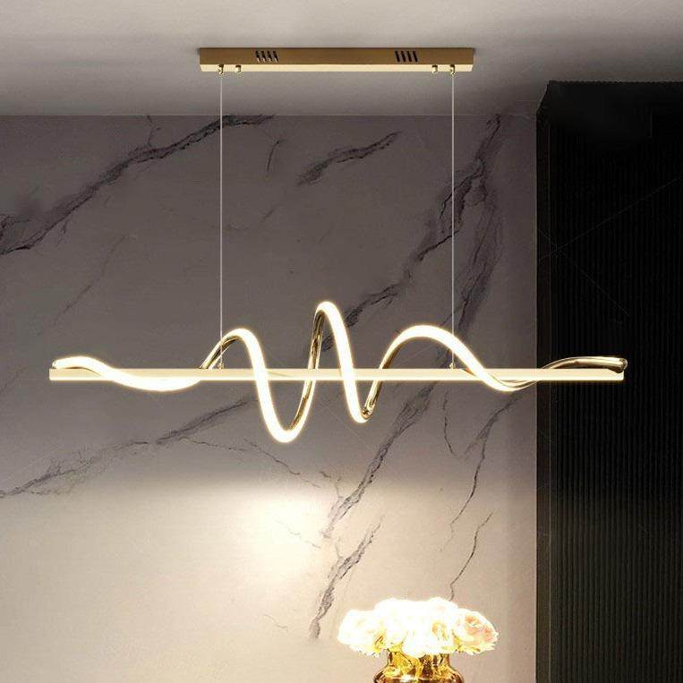 护眼餐厅吊灯简约现代设计师轻奢创意北欧几何极简长条饭厅吧台灯,淘宝优惠券,粉丝福利购,淘宝优惠卷