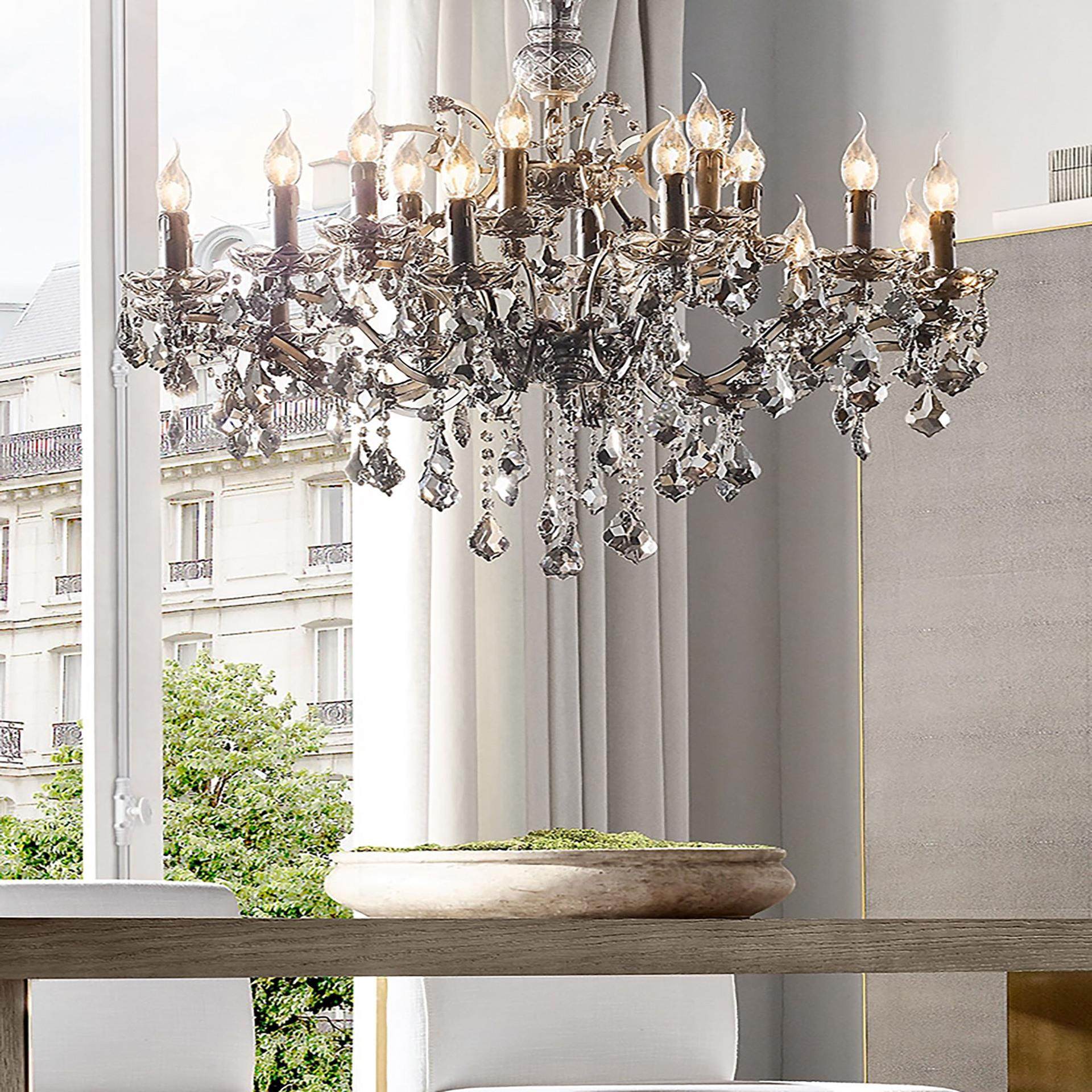 美式客厅水晶吊灯美式时尚餐厅创意个性复古大气别墅大厅酒店灯具,淘宝优惠券,粉丝福利购,淘宝优惠卷