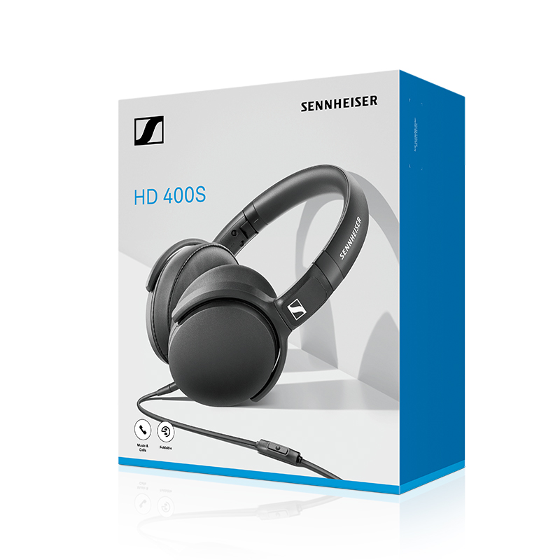 SENNHEISER/森海塞尔HD 400S头戴式封闭包耳有线耳机隔音降噪 - 图3