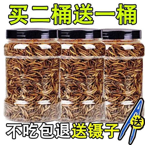 仓鼠粮食面包虫干淡水虾干无盐小鱼干营养粮食仓鼠笼子金丝熊虾皮 - 图1