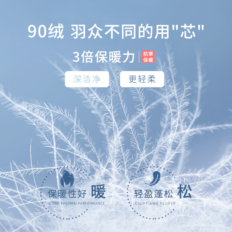 雪中飞轻薄2021反季男士短款秋冬季 雪中飞青豆羽绒服