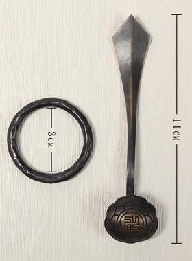 新款万字莲花纹勾环黄铜复古七衣缦衣袈裟祖衣环扣僧人和尚法衣扣
