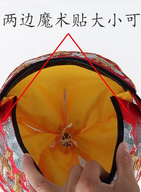 新款僧人五佛冠毗卢帽纯手工刺绣高档大法师帽cbAE9yZBwx