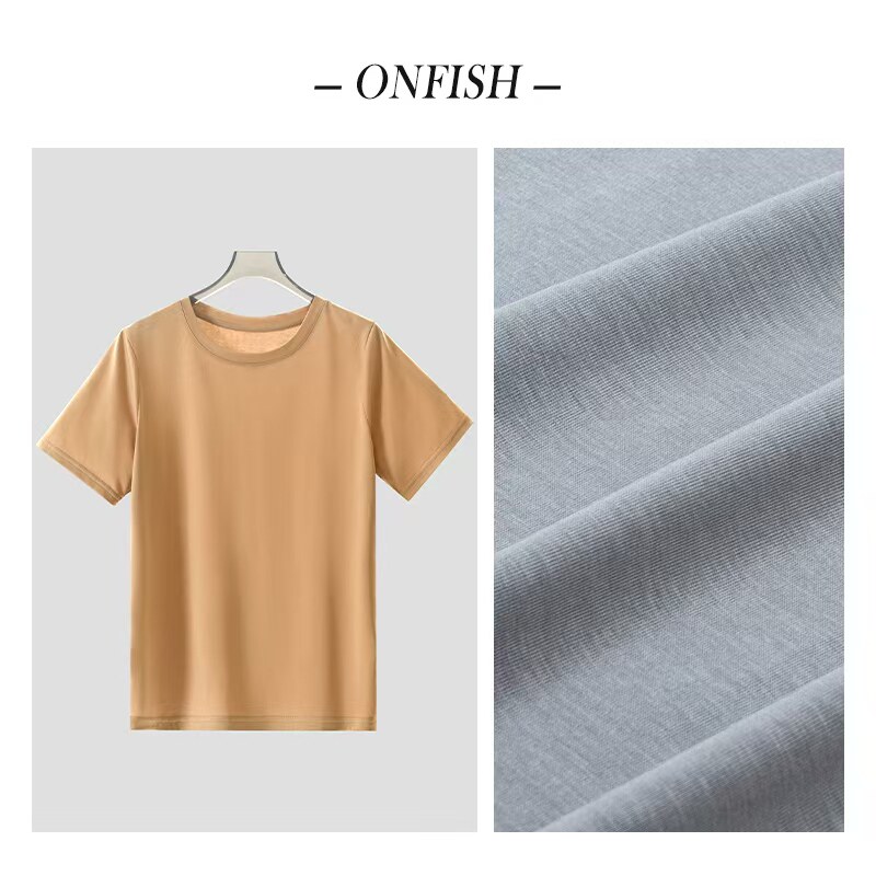 2025春夏新款韩版百搭显瘦气质慵懒感短袖T恤日单FS001