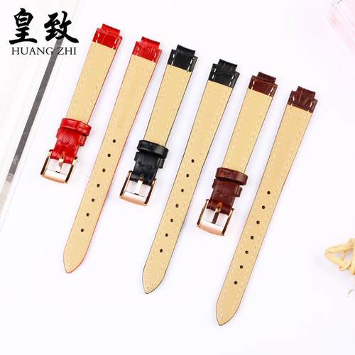 适配卡西欧sheen系列nSHE-40293034GL凸口8mm10mm女士真皮手表带 - 图1