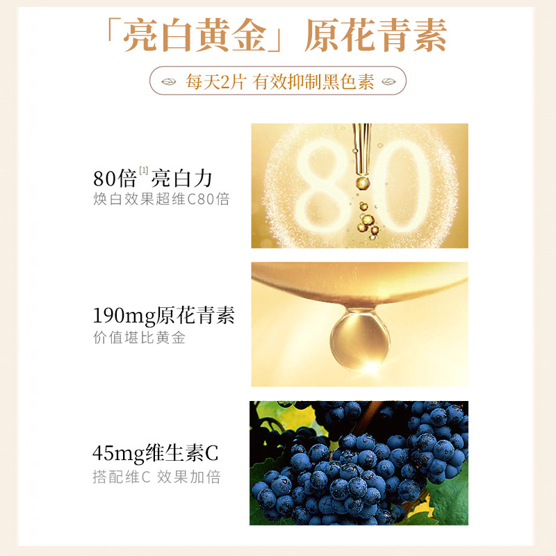 澳洲swisse葡萄籽粉原花青素胶囊 PICKINGPACKING海外葡萄籽提取物