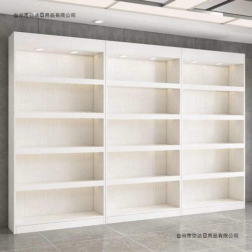 饭店酒柜靠墙商用组合超市客厅简约货架多层置物架展柜红酒柜白酒 - 图3