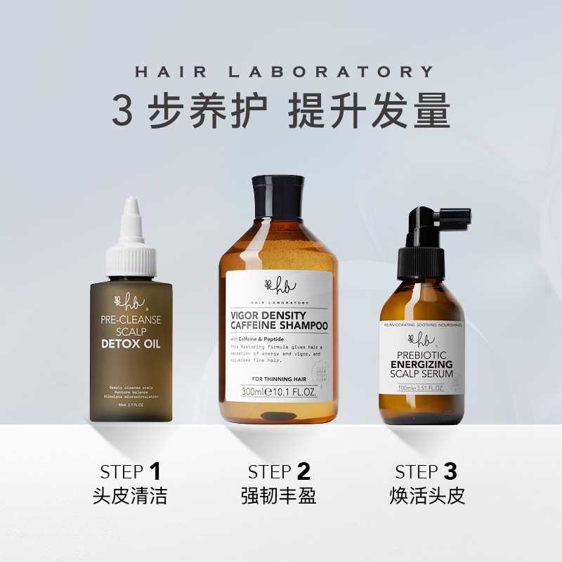 英国Hair Laboratory 咖啡因多肽无硅油洗发水氨基酸丰盈洗发露 - 图2