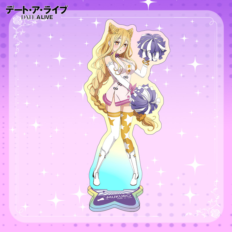 约会大作战星宫六粲琴里鸢一折纸拉拉队员同人谷子亚克力立牌周边 - 图2