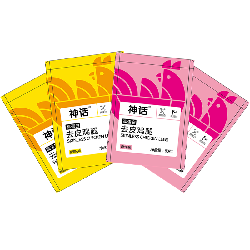 去皮鸡腿健身控脂高蛋白控油奥尔良鸡腿盐焗麻辣味休闲代餐零食,淘宝优惠券,粉丝福利购,淘宝优惠卷