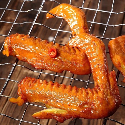 神话酱卤鸭翅黑鸭味450g香辣味独立小包装鸭肉卤味小吃休闲零食品