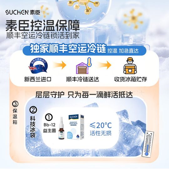 Cadena de frío SF 丨 Probióticos Suchenke Hansen Bb12