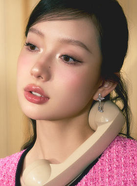 abyb简约锆石蝴蝶轻奢耳环女